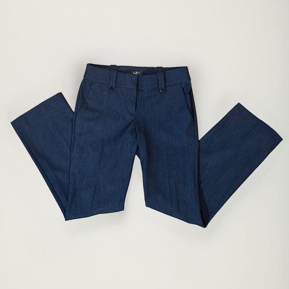 Ann Taylor Marisa Straight Denim Trouser Pants